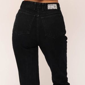 Black Bongo Boyfriend Jeans 🕷